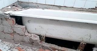 Демонтаж ванной комнаты в Пятигорске - стоимость работ от 827 руб. | Сварной-Птг
